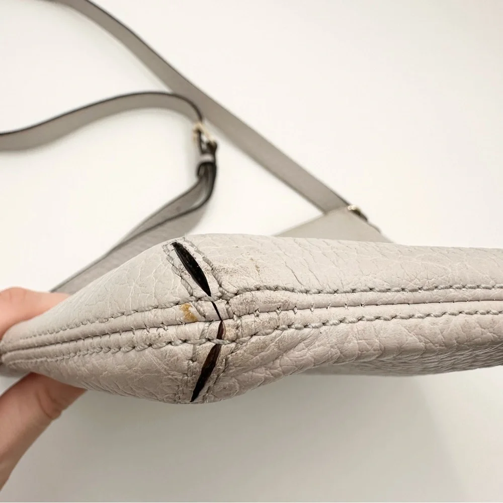 Kate Spade Bay Street Cora Crossbody Gray